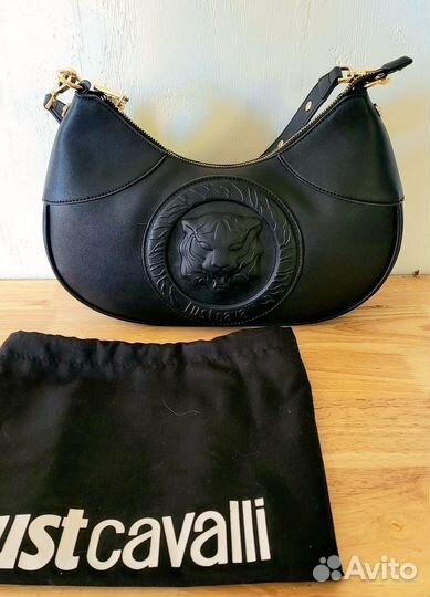 Сумка Just Cavalli чёрная как новая