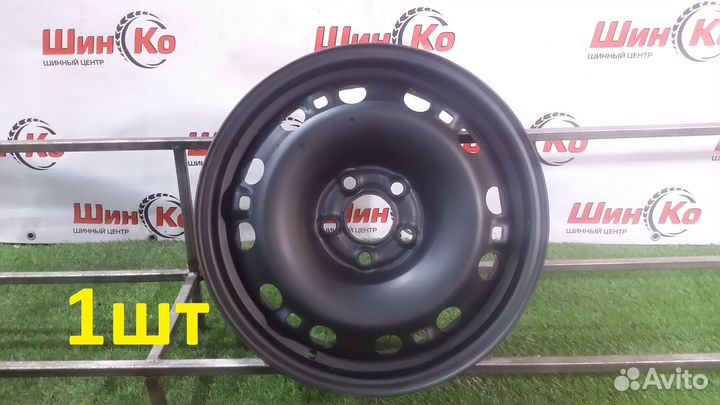 2507) Диск ориг штамп R15 volkswagen 5х100 1шт