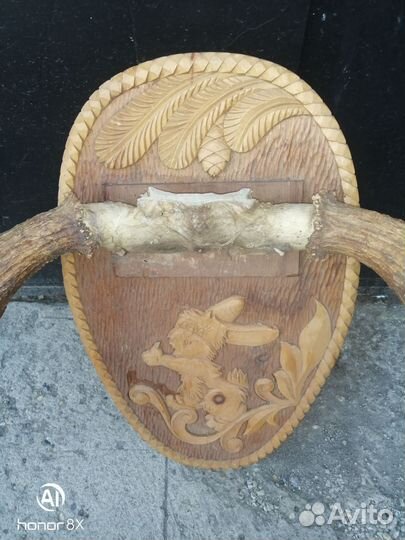 Вешалка, Рога лося