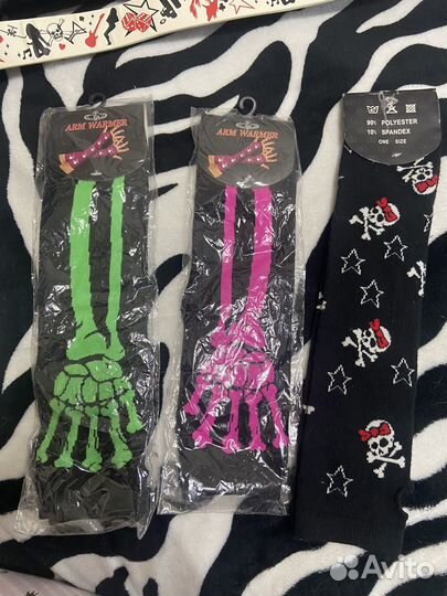 Ремни разноцветные с клепками Эмо 2yk