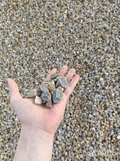 Вторичный гравийный щебень