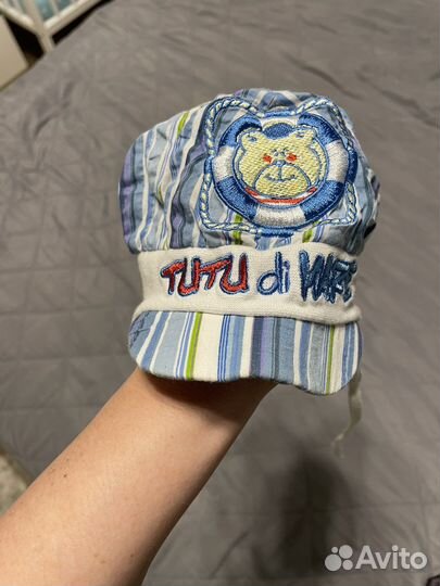 Шапочка для мальчика 44