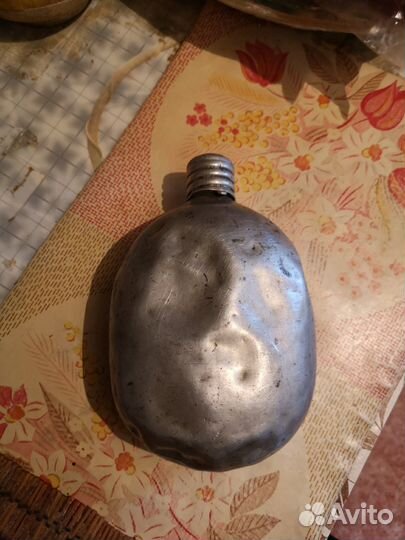 Фляжка военная старинная