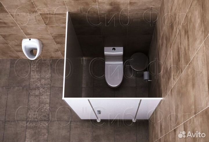 Сантехнические перегородки Компл.PL. Тип Г1-Л