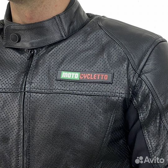 Мотокуртка Кожаная motocycletto