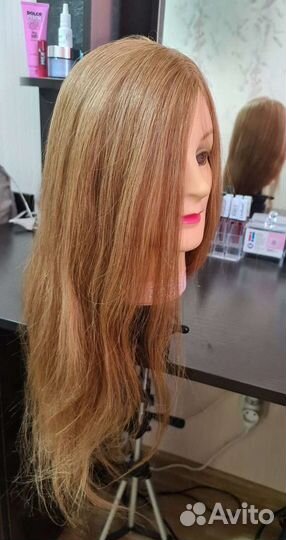 Голова-манекен для парикмахеров