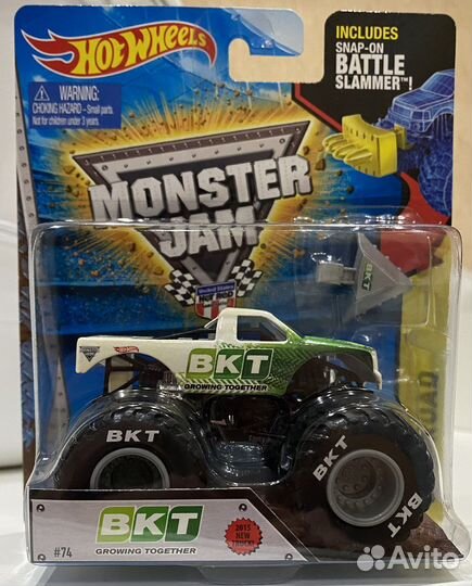 Hot wheels monster jam BKT 2014г Редкий