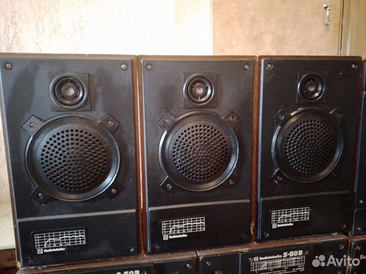Колонки радиотехника s50b s30a s30b