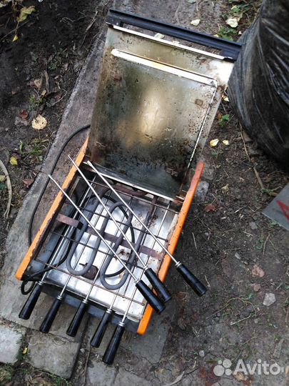 Электроплита+электрошашлычница