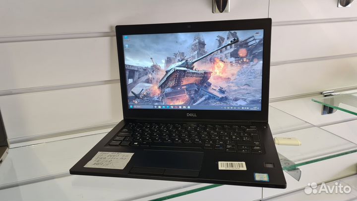 Мощный Dell Latitude 7290 i7-8650\8gb\256ssd