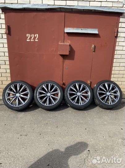 Weds Leonis R20+Yokohama 245/45