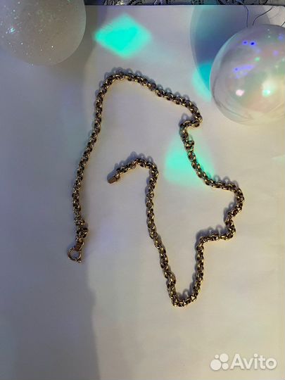 Цепочка золотая мужская 585