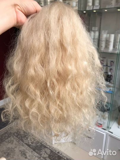 Шиньон из натуральных волос