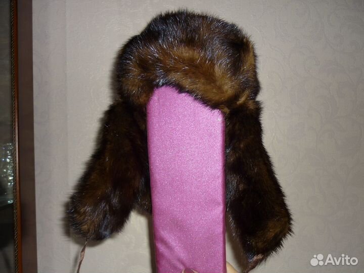 Шапка норковая мужская