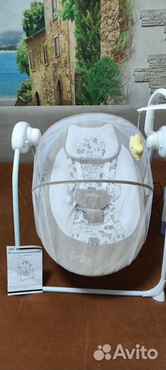 Детские электронные качели