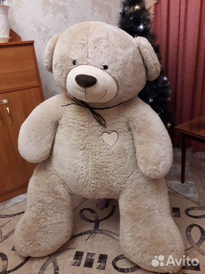Большая мягкая игрушка, медведь