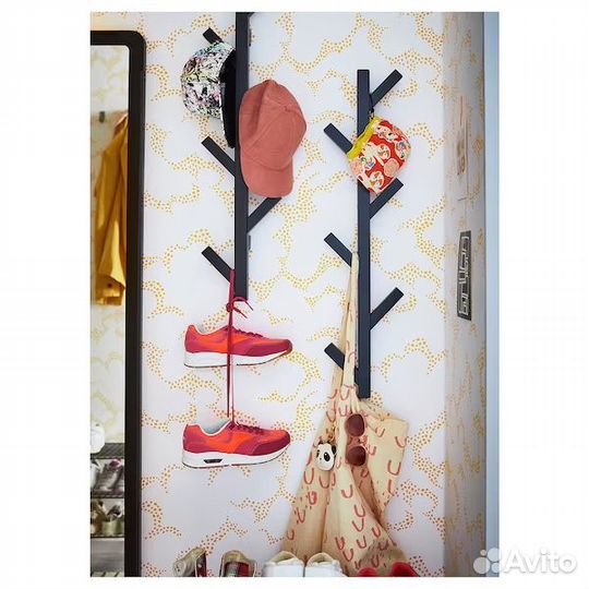 IKEA Тчусиг Тjusig Вешалка для одежды 78 см настен