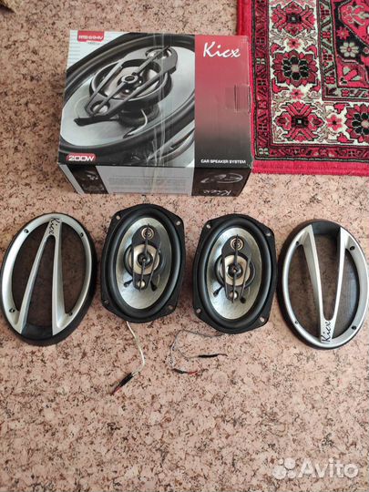 Акустические колонки kicx RTS 694V