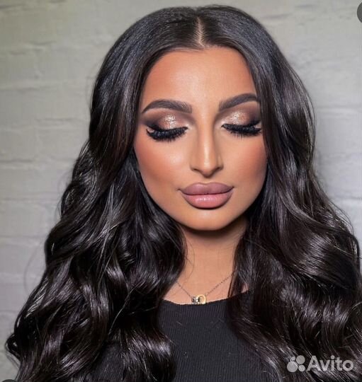 Макияж И локоны