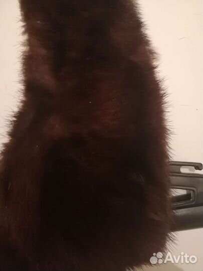 Меховой воротник норка