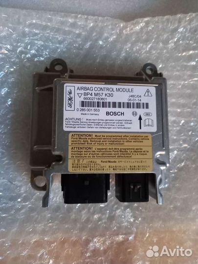 Блок управления airbag mazda 3 bk