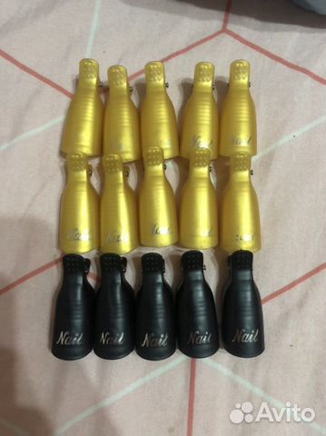 Зажимы для снятия геля лака