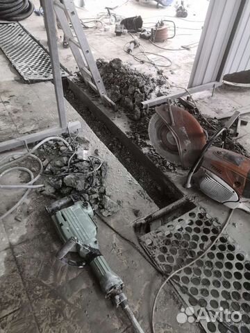 Алмазная резка. Резка дверных проёмов. Усиление