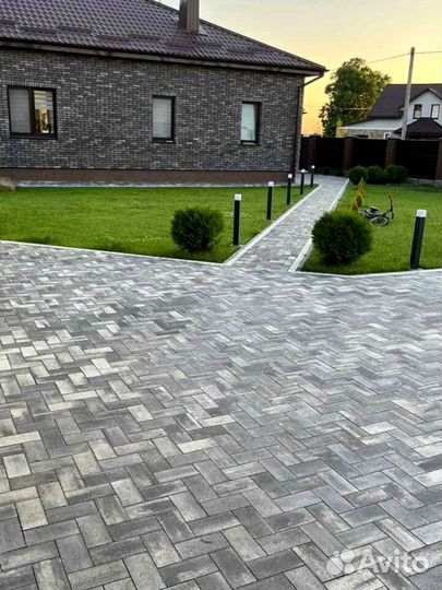 Тротуарная плитка Трапеция / с гарантией