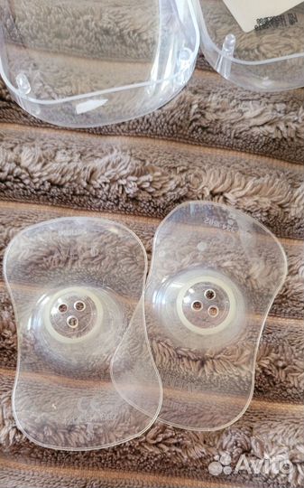 Накладки на грудь для кормления avent