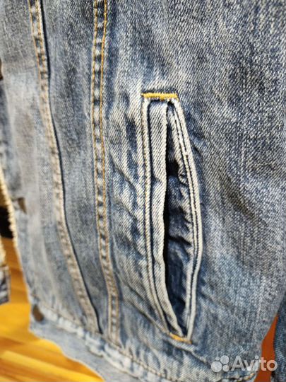 Джинсовка Levis Sherpa Trucker Jacket XL