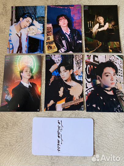 Карточки bts