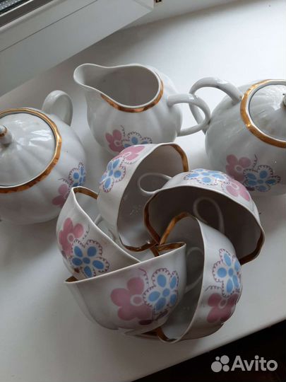 Чайный сервиз СССР дулево