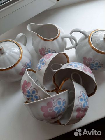 Чайный сервиз СССР дулево