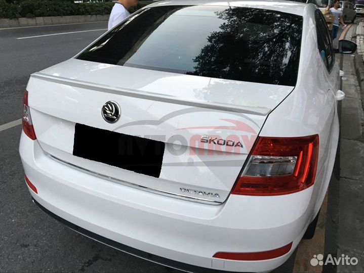 Лип-Спойлер Sport для Skoda Octavia 3 (А7)