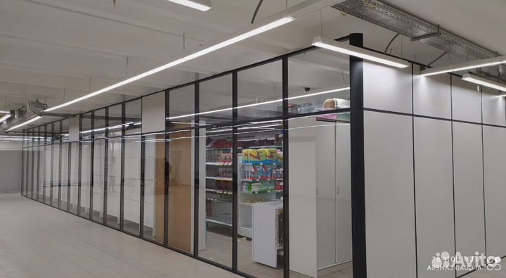 Офисные стеклянные перегородки