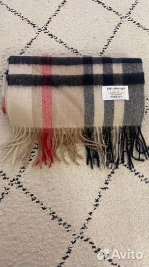 Мужской шарф 100 шерсть Шотландия