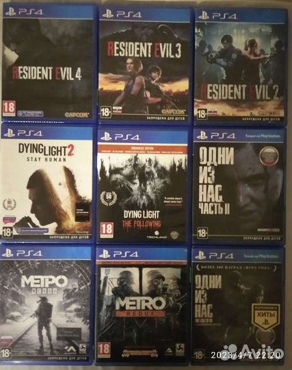 Игры ps4
