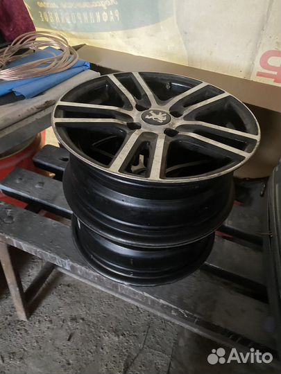 Литые диски р15 на пежо