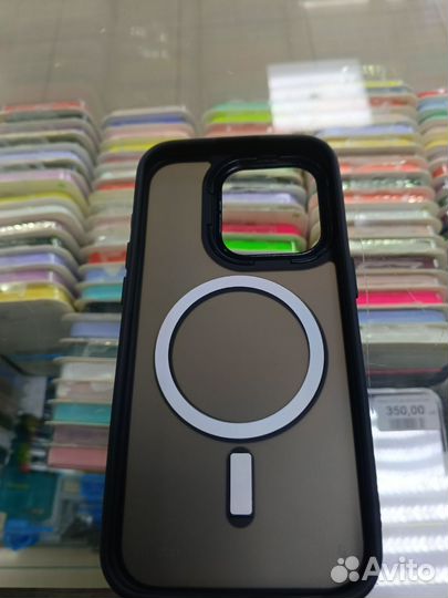 Матовый чехол на iPhone (MagSafe)