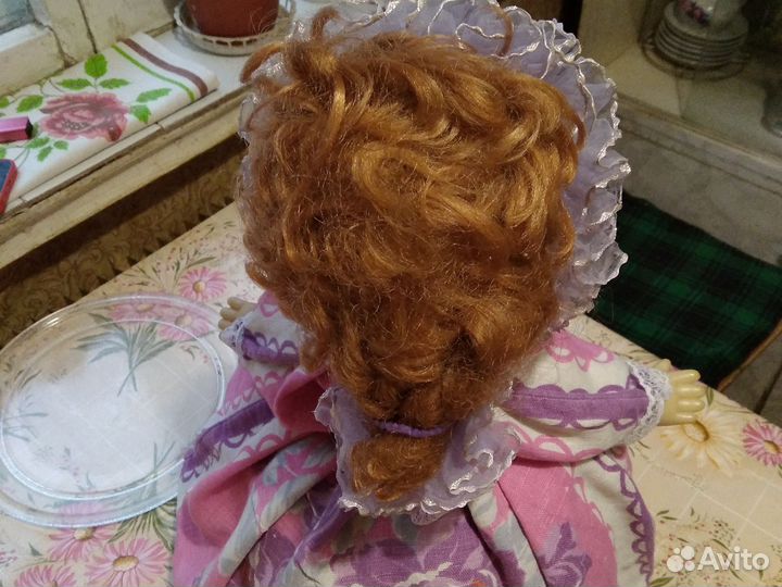 Кукла грелка на чайник СССР