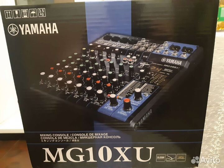 Микшерный пульт yamaha mg10xu