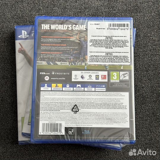 FIFA 23 для ps4 - Новый диск (русский язык)