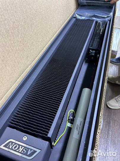 Внутрипольные конвекторы с решеткой