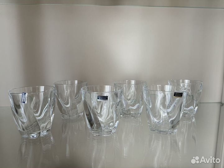 Стаканы Чехия Богемия 6 шт
