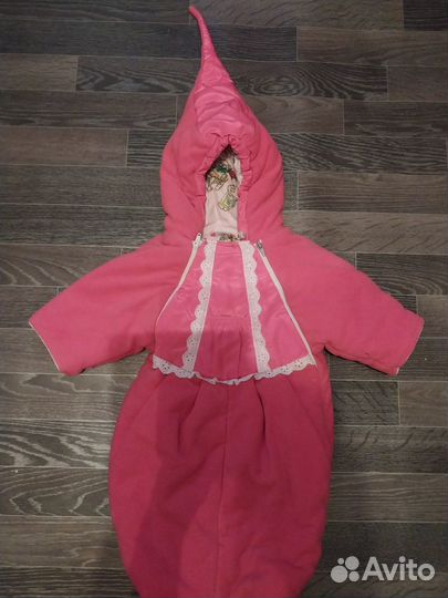 Осенний конверт для новорождённого