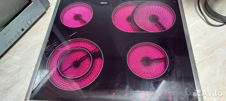 Варочная панель электрическая zanussi