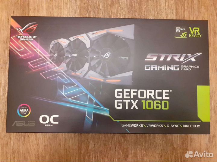 Видеокарта gtx 1060 6gb