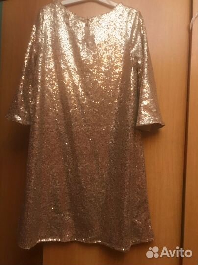 Платье для девочки новогоднее 140