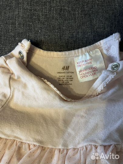 Платье -боди H&M для девочки 56