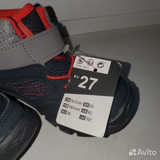 Новые ботинки детские decathlon 26-27